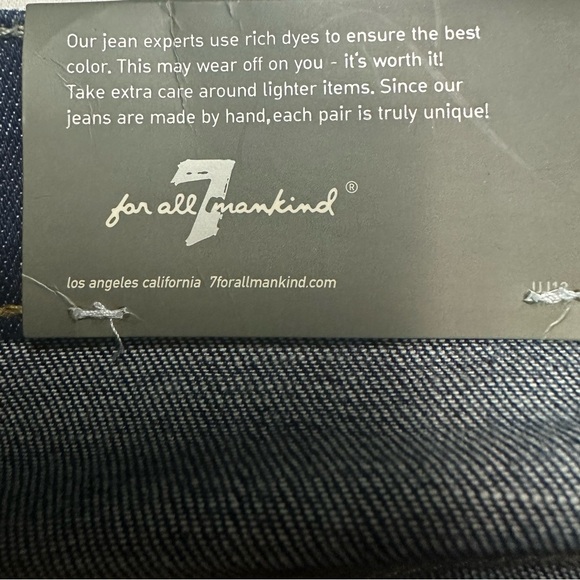 NWT 7 for All Mankind Standard jeans - Picture 2 of 10